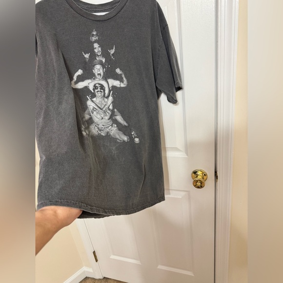 Red Hot Chili Peppers Unisex 2022 World Tour Graphic Band Tee Grunge Streetwear - Picture 7 of 9